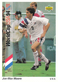 Joe-Max Moore USA Upper Deck World Cup 1994 Preview Eng/Spa #26
